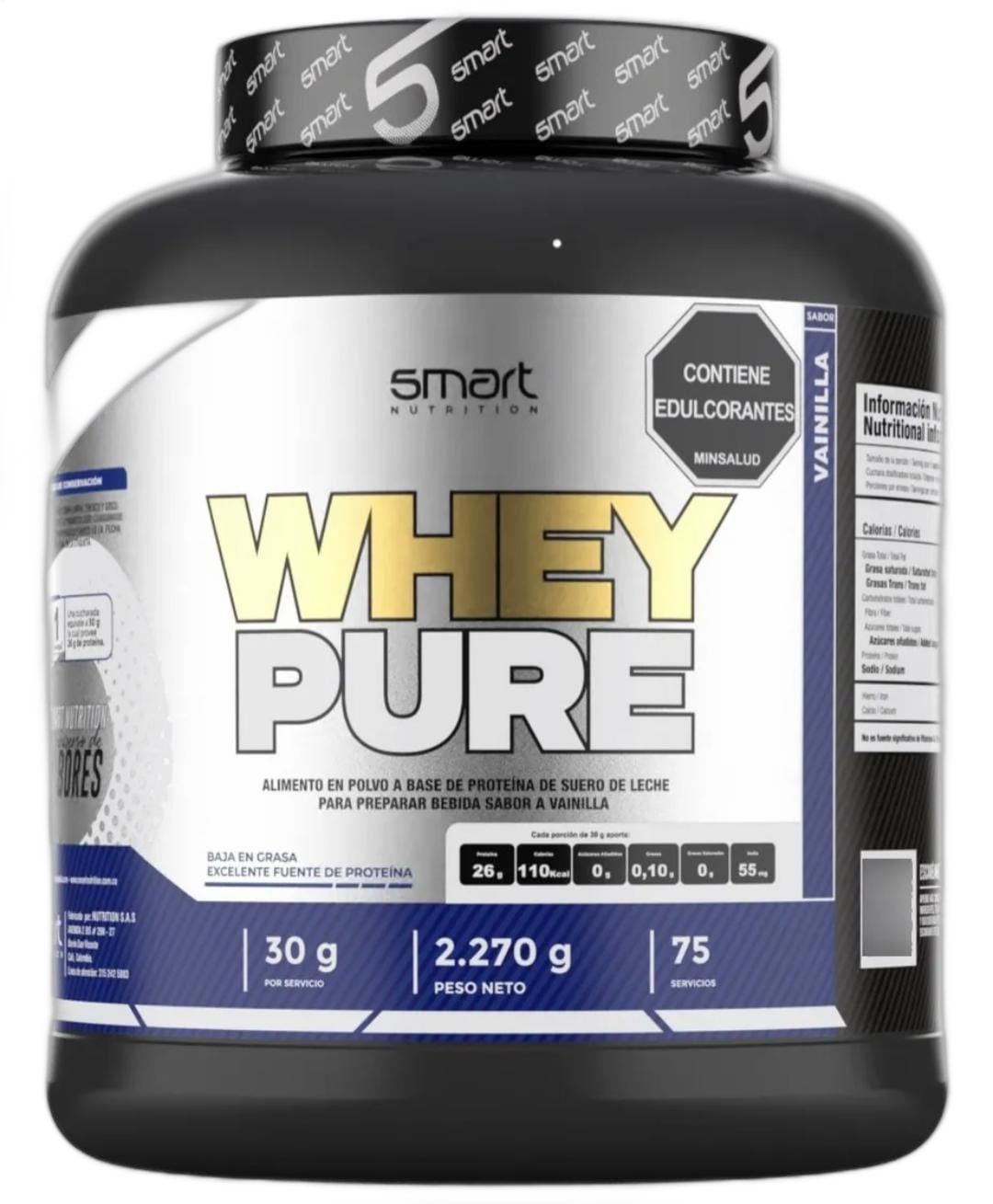 Proteina Whey pure 5lb