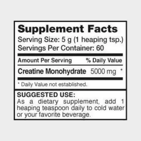 Creatine Ultra Pure 60 serv