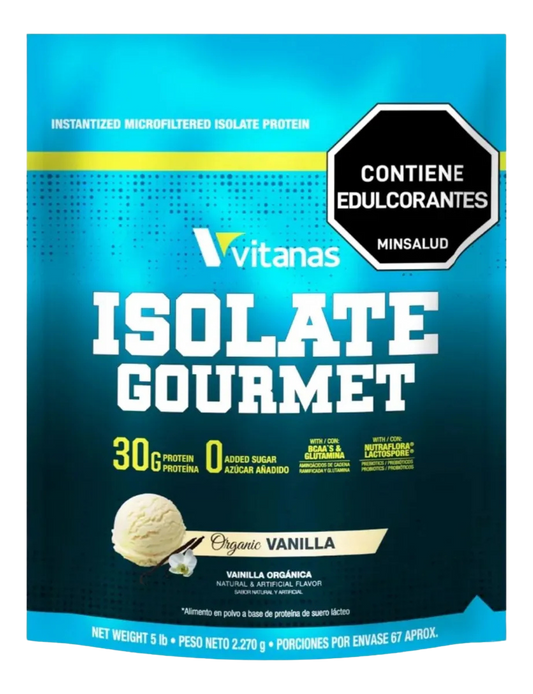 Isolate Gourmet x 5 libras – Vainilla