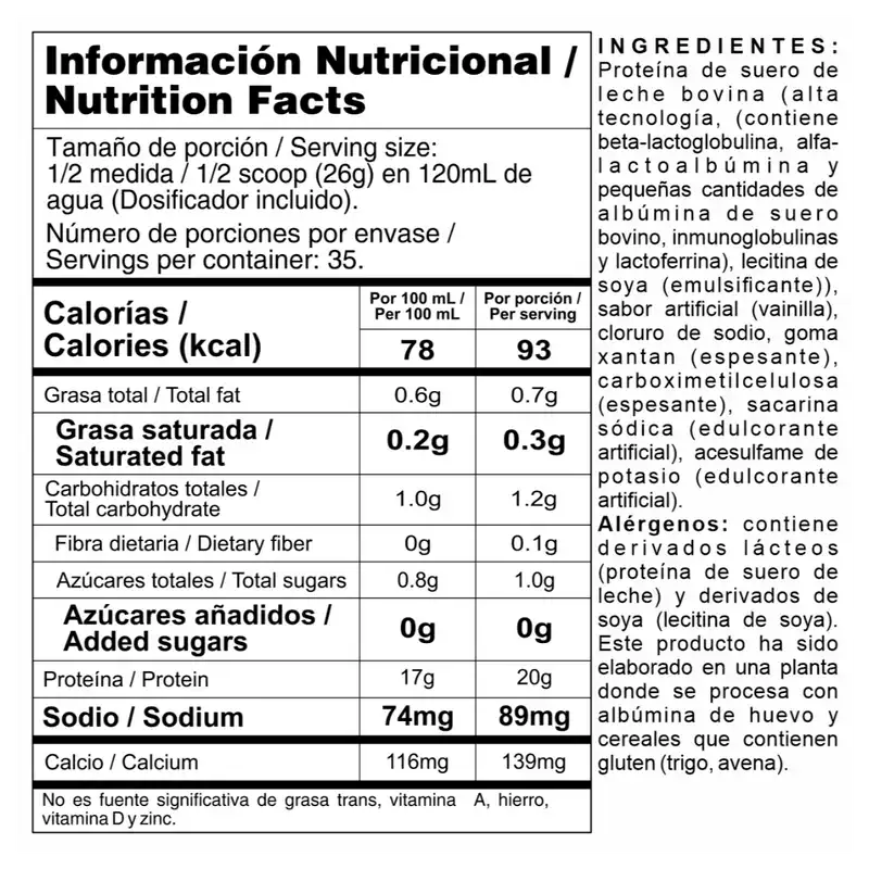 Bipro Classic – Proteina limpia